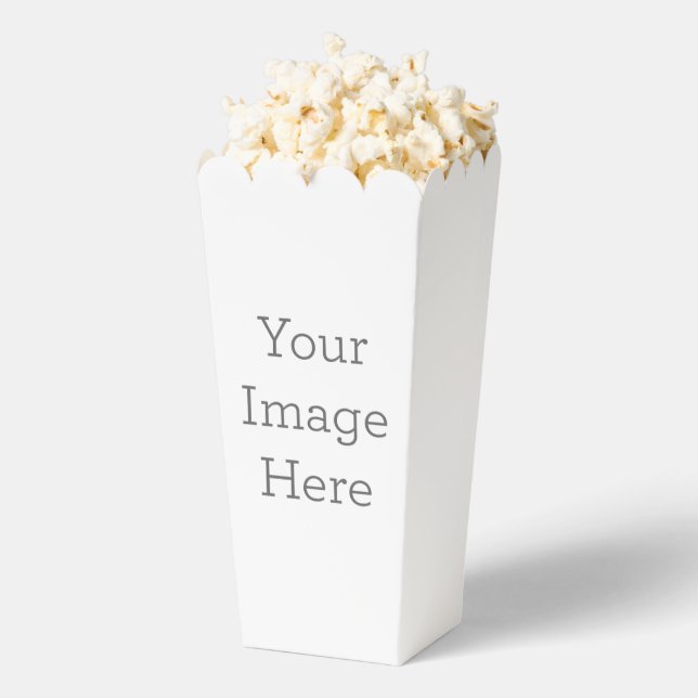 Papiergeschenkschachtel, Popcorn 9,5 x 8,9 x 19 cm  (Geplatzt)