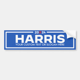 Erstellen Sie Ihr eigenes Harris 2024 Autoaufkleber