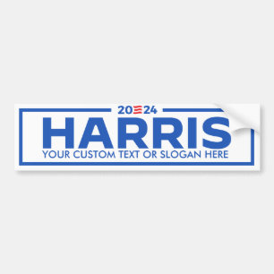 Erstellen Sie Ihr eigenes Harris 2024 Autoaufkleber