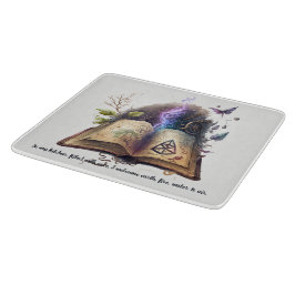 Erstellen Sie Ihr eigenes Hexenzauberbuch Schneidebrett