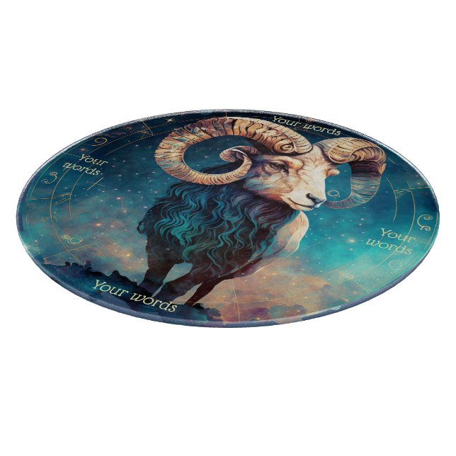 Erstellen Sie Ihr eigenes Himmelsaries Glass Altar Schneidebrett (Ecke)