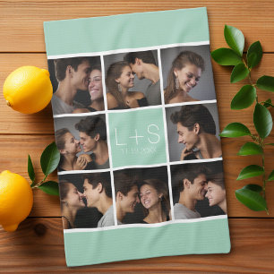 Erstellen Sie Ihr eigenes Hochzeitfoto Collage Mon Handtuch