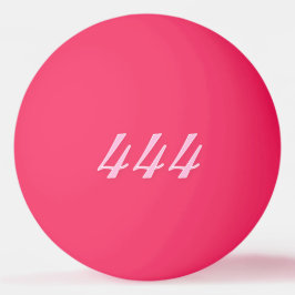 Erstellen Sie Ihr eigenes Hot Pink 444 Tischtennisball