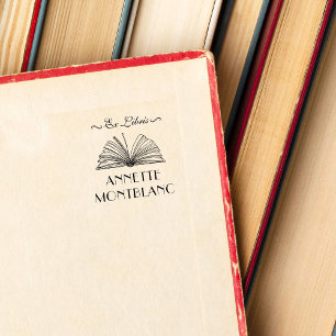 Erstellen Sie Ihr eigenes Individuelle Name Ex Lib Gummistempel