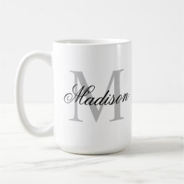 Erstellen Sie Ihr eigenes Individuelle Name-Monogr Kaffeetasse