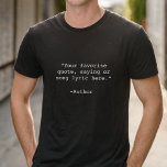 Erstellen Sie Ihr eigenes individuelles Angebot<br><div class="desc">Erstellen Sie Ihren eigenen,  individuellen T - Shirt. Features minimalistisch anpassbare Schreibmaschinentypografie.</div>