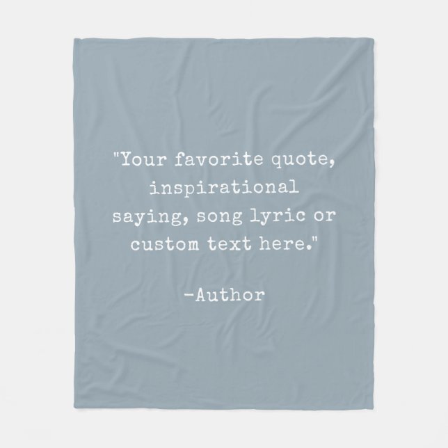 Erstellen Sie Ihr eigenes individuelles Angebot Fleecedecke (Vorderseite)