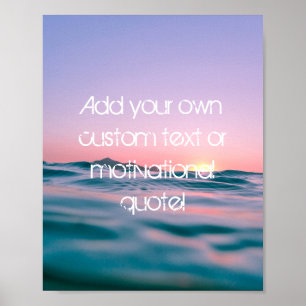 Erstellen Sie Ihr eigenes individuelles Angebot -  Poster