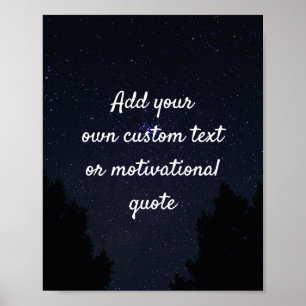 Erstellen Sie Ihr eigenes individuelles Angebot - Poster