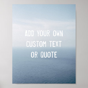Erstellen Sie Ihr eigenes individuelles Angebot - Poster