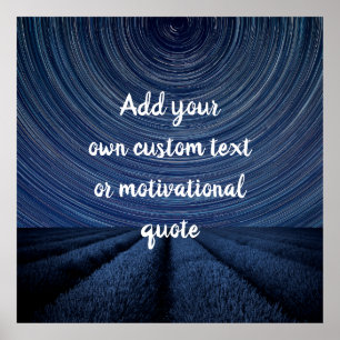 Erstellen Sie Ihr eigenes individuelles Angebot St Poster