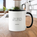 Erstellen Sie Ihr eigenes individuelles Angebot Tasse<br><div class="desc">Erstellen Sie Ihre eigene Kaffee-Tasse. Features minimalistisch anpassbare Schreibmaschinentypografie.</div>