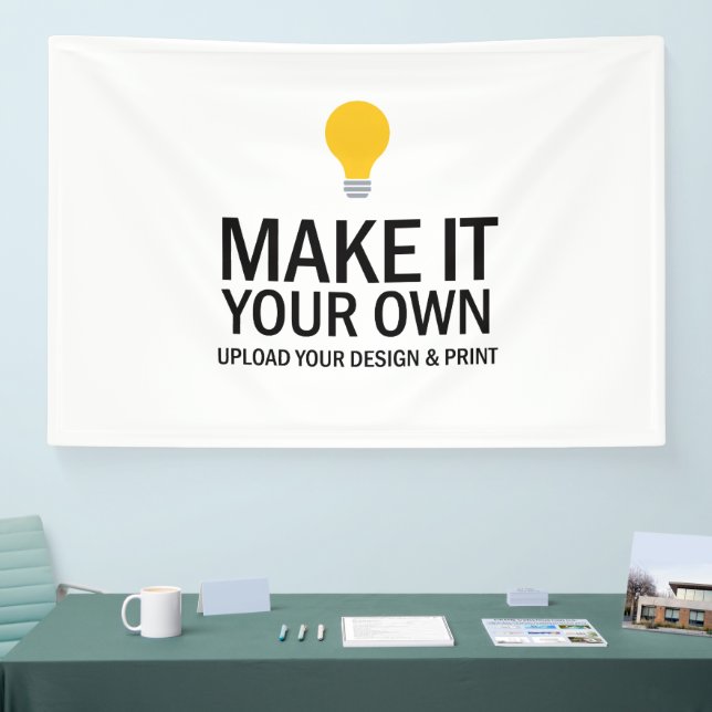 Erstellen Sie Ihr eigenes individuelles Banner | P (Messe)