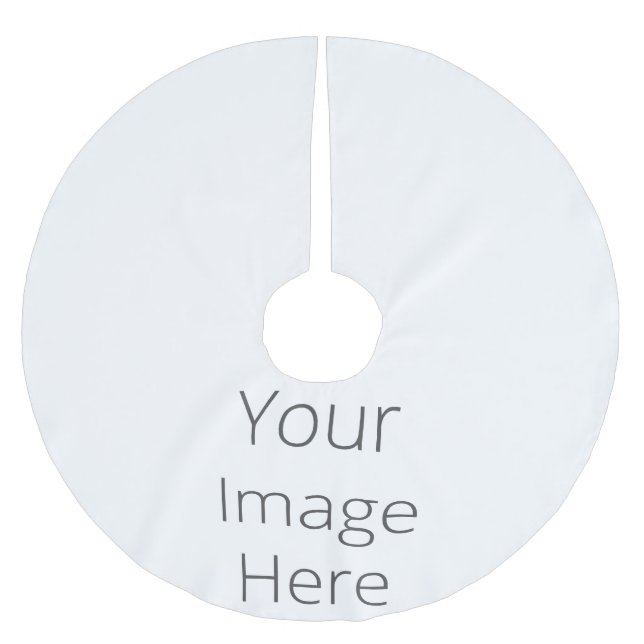 Erstellen Sie Ihr eigenes, individuelles Baumrock Polyester Weihnachtsbaumdecke (Vorderseite)