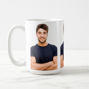 Erstellen Sie Ihr eigenes individuelles Bild mit 3 Kaffeetasse