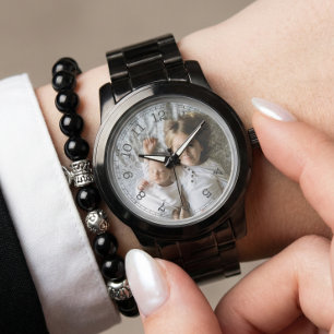 Erstellen Sie Ihr eigenes individuelles Foto Armbanduhr