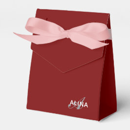 Erstellen Sie Ihr eigenes individuelles Monogramm Geschenkschachtel