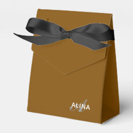 Erstellen Sie Ihr eigenes individuelles Monogramm Geschenkschachtel