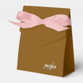 Erstellen Sie Ihr eigenes individuelles Monogramm Geschenkschachtel