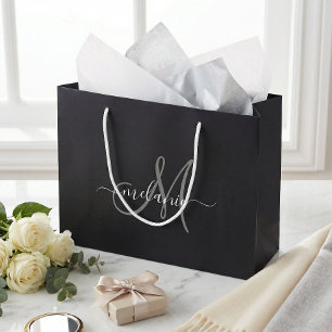 Erstellen Sie Ihr eigenes individuelles Monogramm Große Geschenktüte