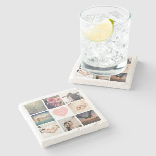 Erstellen Sie Ihr eigenes individuelles unvergessl Steinuntersetzer