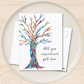 Erstellen Sie Ihr eigenes inspirierendes Motiviere Postkarte