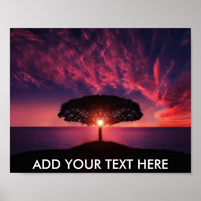 Erstellen Sie Ihr eigenes inspirierendes Zitat-Pos Poster (Vorne)