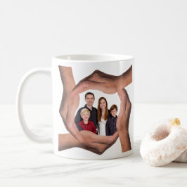 Erstellen Sie Ihr eigenes Instagramm-Foto Kaffeetasse