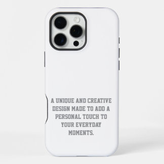 Erstellen Sie Ihr eigenes iPhone 16 Pro Max Tough Hülle