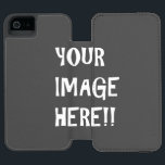 Erstellen Sie Ihr eigenes iPhone SE  iPhone 5/5's  Incipio Watson™ iPhone 5 Geldbörsen Hülle<br><div class="desc">Entwerfen Sie Ihr eigenes Black iPhone SE  iPhone 5/5s Wallet Case mit Zazzles phantastischem Personalisierungstool. 
Fügen Sie Ihren eigenen Text,  Foto,  Bild oder Design hinzu.</div>