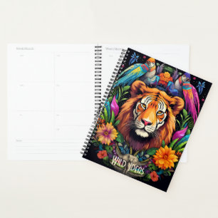 Erstellen Sie Ihr eigenes Jungle Liger Totem Tier Planer