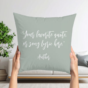 Erstellen Sie Ihr eigenes Kalligraphieangebot Kissen