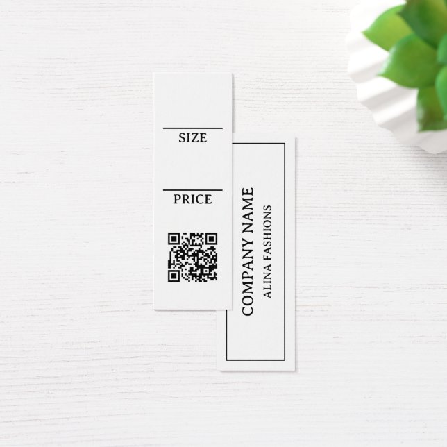 Erstellen Sie Ihr eigenes Kleidung-Logo QR-Code-Pr (Schreibtisch)