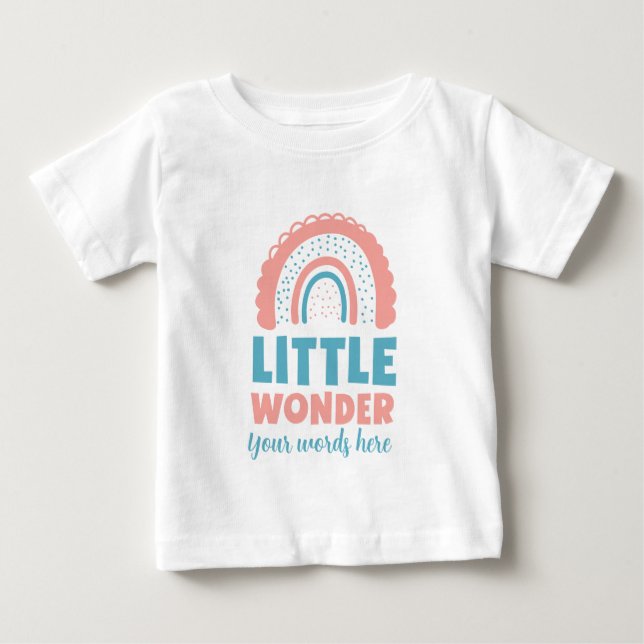 Erstellen Sie Ihr eigenes kleines Wunder Baby T-shirt (Vorderseite)