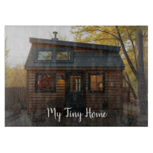 Erstellen Sie Ihr eigenes kleines Zuhause-Foto Schneidebrett