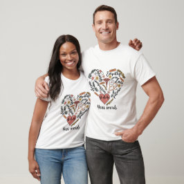 Erstellen Sie Ihr eigenes Krankenherz T-Shirt