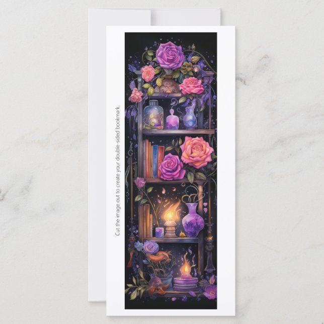 Erstellen Sie Ihr eigenes Lesezeichen für Magie un (Vorderseite)