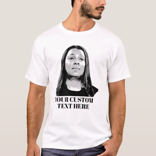 Erstellen Sie Ihr eigenes Letitia James Design T-Shirt (Vorderseite)