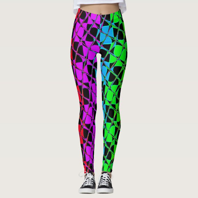 Erstellen Sie Ihr eigenes lichtdurchflutetes Nacht Leggings (Vorderseite)