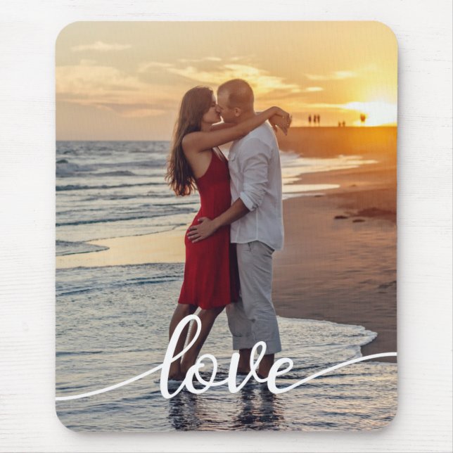 Erstellen Sie Ihr eigenes Liebe Script Romantic Co Mousepad (Vorne)
