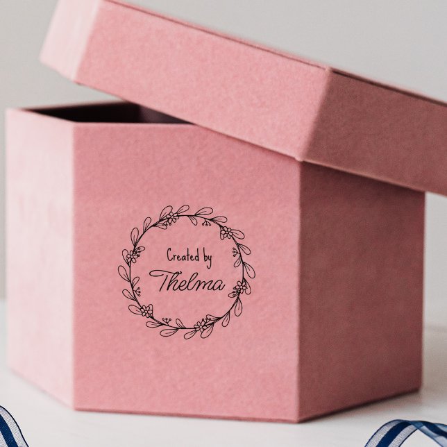 Erstellen Sie Ihr eigenes Logo für die Blume Gummistempel (Von Creator hochgeladen)