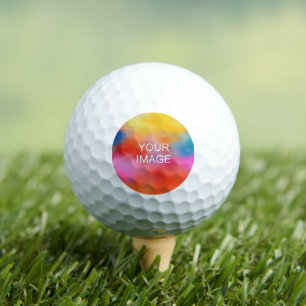 Erstellen Sie Ihr eigenes Logo für die Werbefirma Golfball