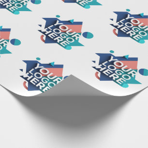 Erstellen Sie Ihr eigenes Logo Geschenkpapier