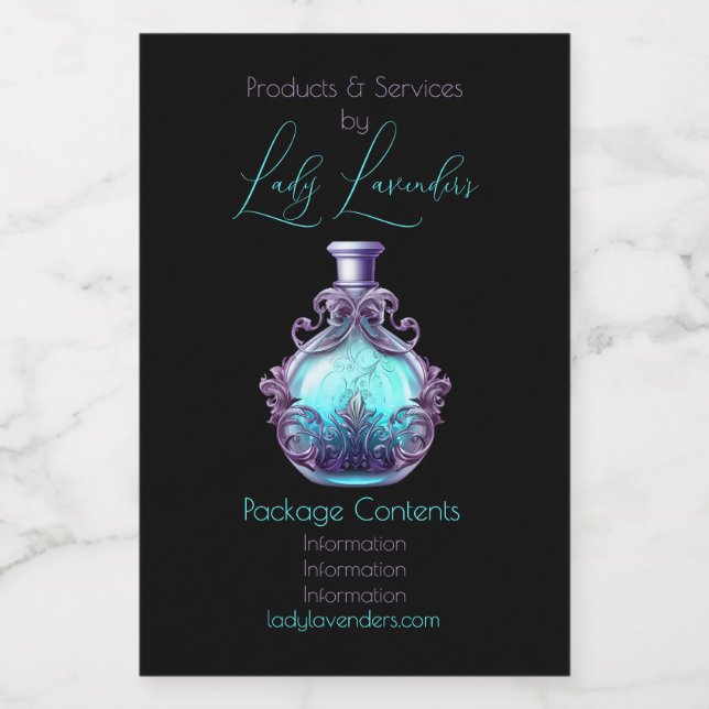 Erstellen Sie Ihr eigenes Magic-Poster-Label Lebensmitteletikett (Einzelnes Label)