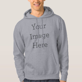 Erstellen Sie Ihr eigenes Männergrundhemd Hoodie