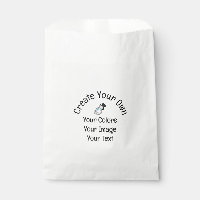 Erstellen Sie Ihr eigenes Maßdesign Geschenktütchen (Vorderseite)