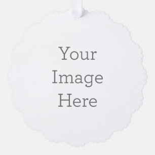 Erstellen Sie Ihr eigenes Mattepapier Ornament Karte