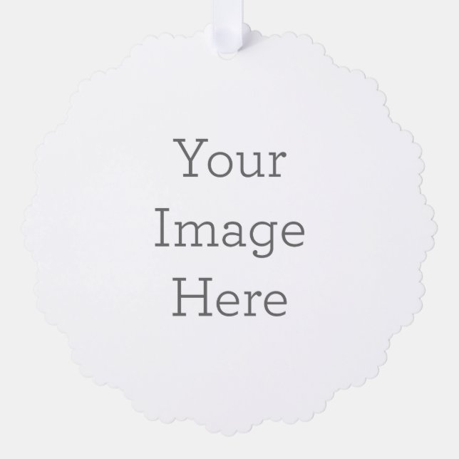 Papierornament Ausführung: Muschelförmig, Papier: Matt, Umschläge: Keine (Vorderseite)