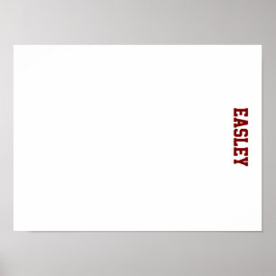 Erstellen Sie Ihr eigenes mattes Papierposter Poster
