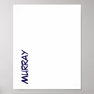 Erstellen Sie Ihr eigenes mattes Poster